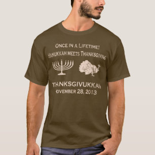 Vintager lustiger Erntedank trifft T-Shirt