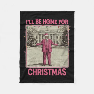 Vintager lustiger Humor Trump, werde ich für Chri Fleecedecke