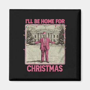Vintager lustiger Humor Trump, werde ich für Chri Magnet