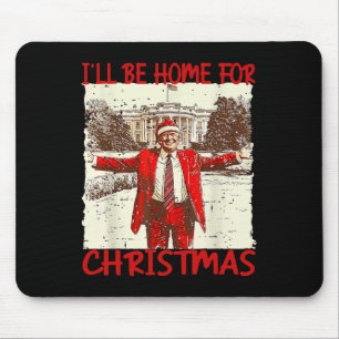 Vintager lustiger Humor Trump, werde ich für Chri  Mousepad