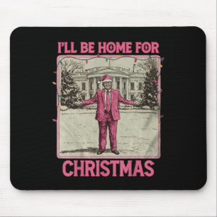 Vintager lustiger Humor Trump, werde ich für Chri Mousepad