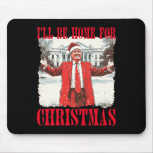 Vintager lustiger Humor Trump, werde ich für Chri Mousepad
