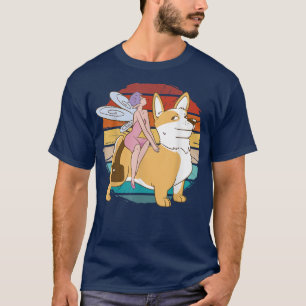 Vintager, lustiger Märchenreithund, Fantasiemesse T-Shirt