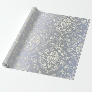 Vintager Luxus Damask Geschenkpapier