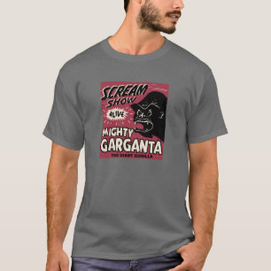 Vintager Machtgarganta-GorillaSideshow T-Shirt