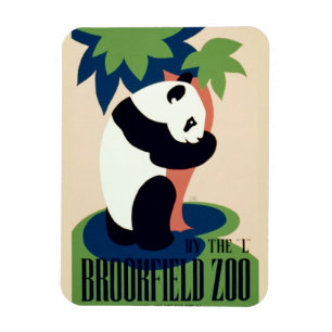 Vintager Magnet "Brookfield Zoo"