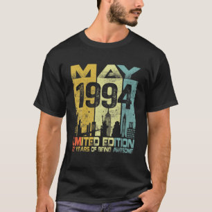 Vintager Mai 1994 Sonntag 27. Geburtstag 27 Jahre  T-Shirt