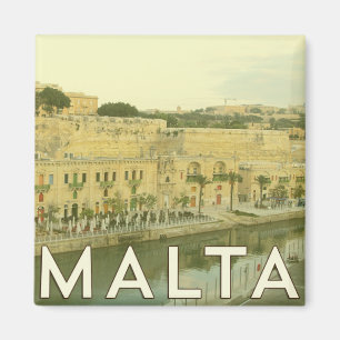 Vintager Malta Magnet