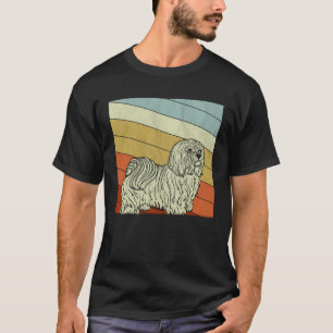 Vintager maltesischer Hund für Jungen Mädchen Malt T-Shirt