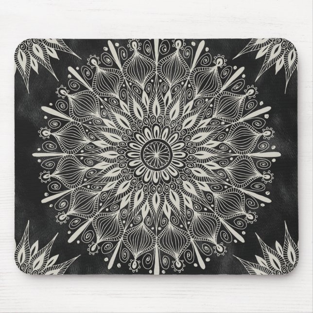 "Vintager Mandala" - Mousepad (Vorne)