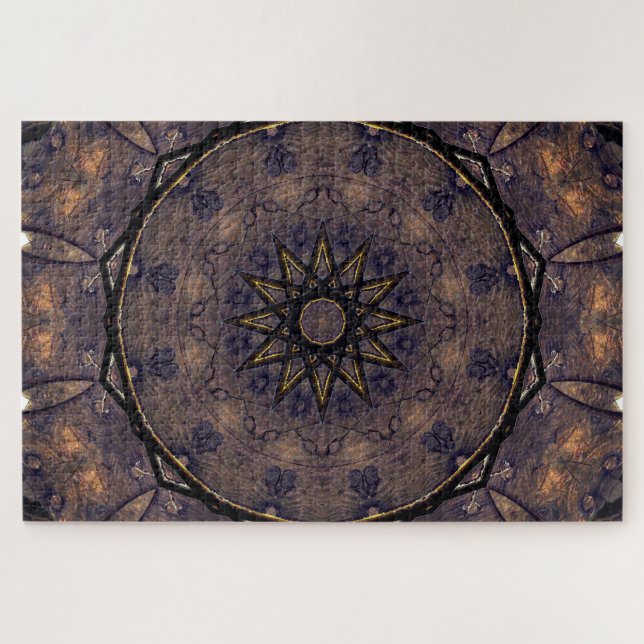 Vintager Mandala Puzzle (Horizontal)
