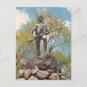 Vintager Mann Postkarte