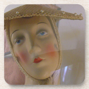 Vintager Mannequin Untersetzer