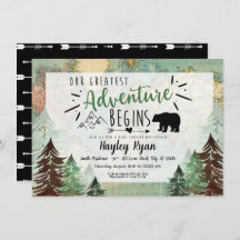 Vintager Map Baby Boy Unser Bestes Abenteuer