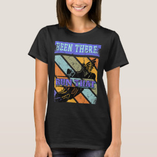 Vintager Marathonläufer und Cross Country Runner T-Shirt