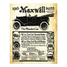Vintager Maxwell Automobile Wonder Print