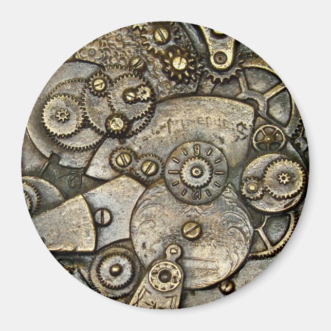 Vintager Mechanismus für das Geogerät Magnet (Vorne)