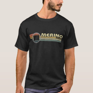 Vintager MERINO-Stil der 80er Jahre, CO T-Shirt