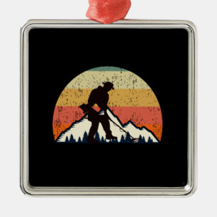 Vintager Metalldetektor Ornament Aus Metall