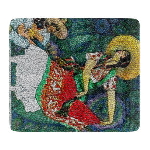 Vintager mexikanischer Stil Schneidebrett