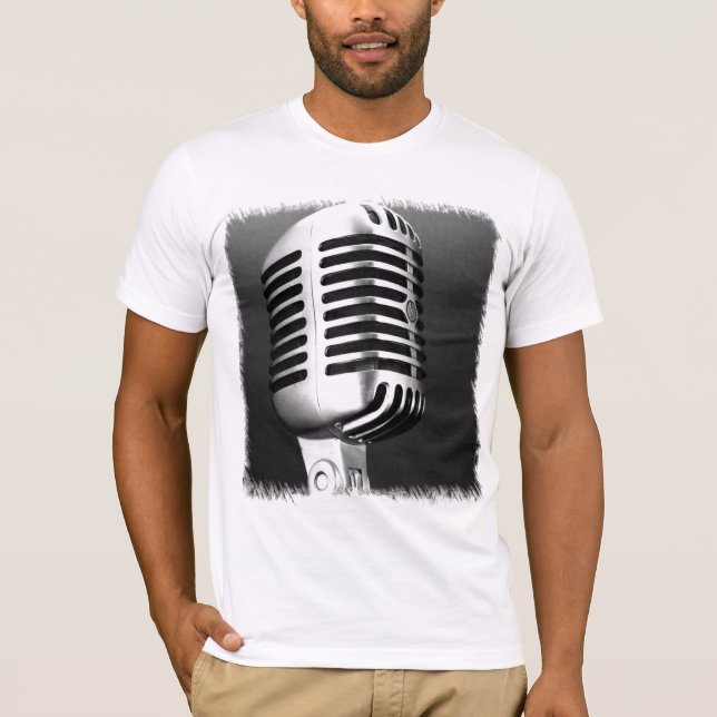 Vintager Mic T-Shirt (Vorderseite)