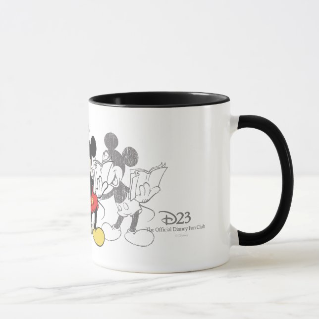Vintager Mickey Tasse (Rechts)