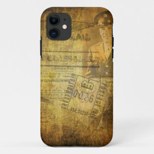 Vintager Militärfall Case-Mate iPhone Hülle