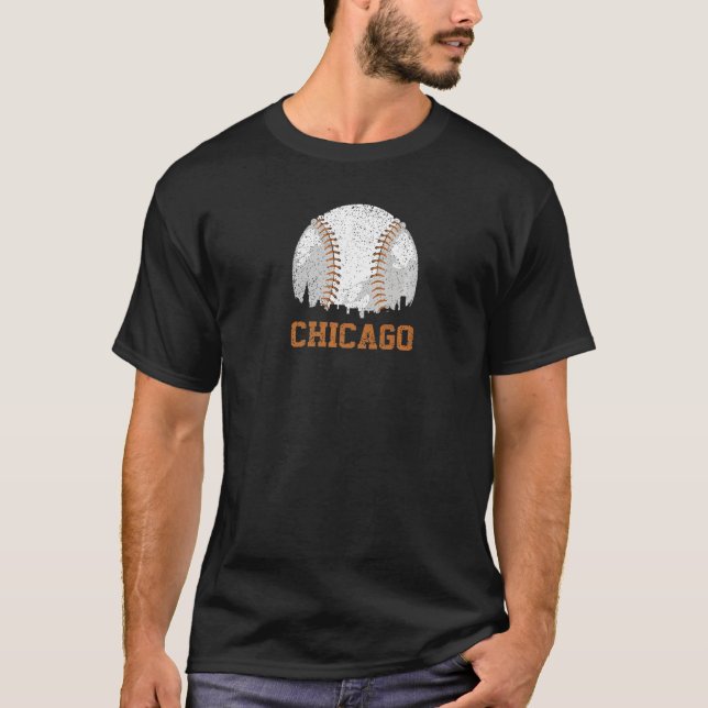 Vintager Minnesota Baseball Player und T-Shirt (Vorderseite)
