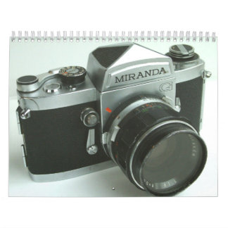 Vintager Miranda G 35mm SLR Kamera-Kalender 2013 Kalender