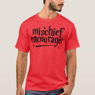 Vintager Mischief Encourager Zauberhexe T-Shirt