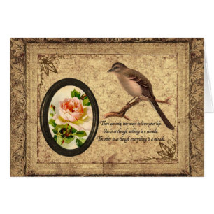 Vintager Mockingvogel