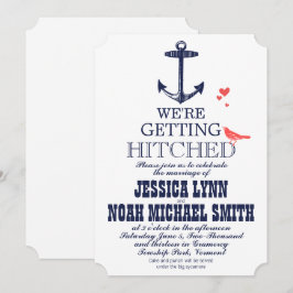 Vintager moderner Niedlicher Korallenriff Einladung