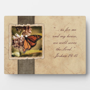 Vintager Monarch Butterfly Fotoplatte