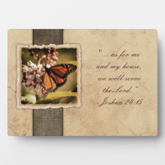 Vintager Monarch Butterfly Fotoplatte