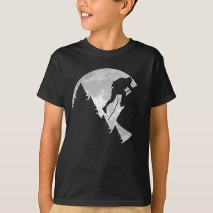 Vintager Mondfelsen Klettern Bergsteigen T-Shirt