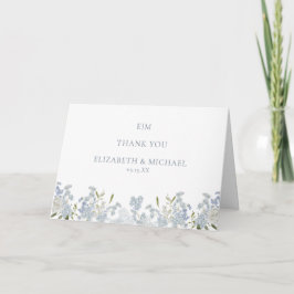 Vintager Monogram Wedding Foto Garden Vielen Dank Karte