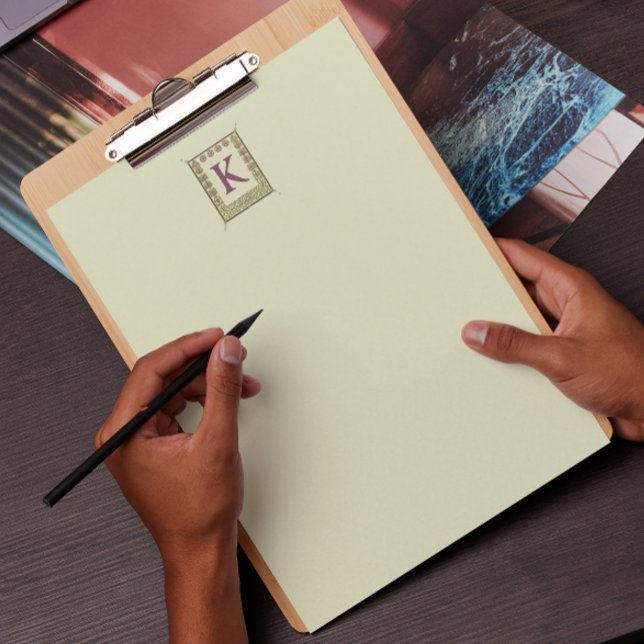 Vintager Monogramm-Letter-Rahmen Briefpapier (Von Creator hochgeladen)