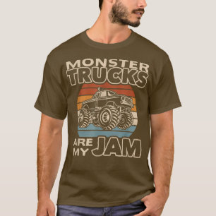 Vintager Monster Truck sind meine Marmelade Retro T-Shirt