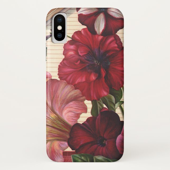 Vintager Morgen Ruhm Blume im Garten Case-Mate iPhone Hülle (Rückseite)