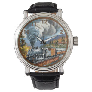 Vintager Motor Armbanduhr