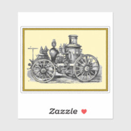 Vintager Motor Aufkleber