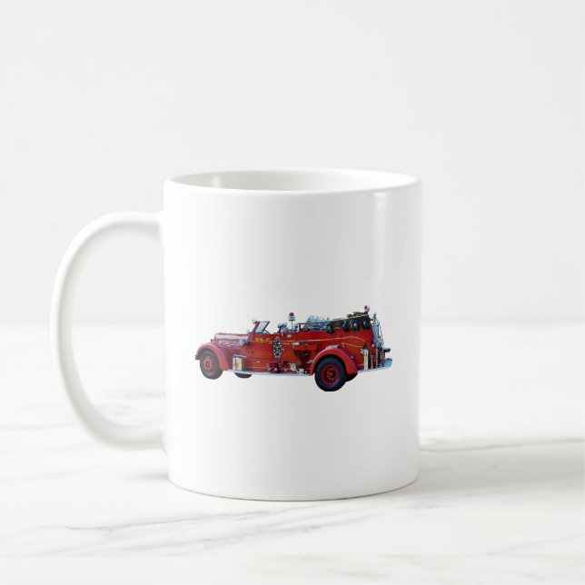Vintager Motor Kaffeetasse (Links)