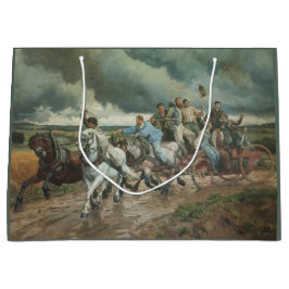 Vintager Motor (von Eugène Burnand) Große Geschenktüte