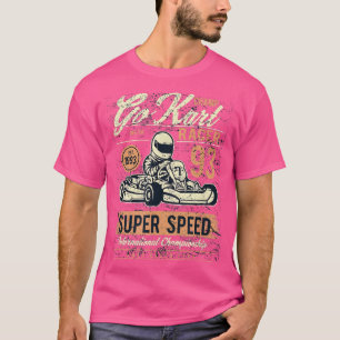 Vintager Motorrad-Cafe Racer voller Geschwindigkei T-Shirt