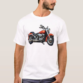 Vintager Motorrad-T - Shirt