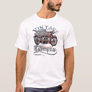 Vintager Motorradentwurf T-Shirt