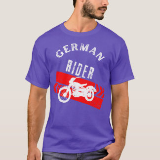 Vintager Motorradfahrer 1 T-Shirt