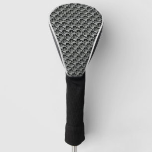 Vintager Motorradfahrer Antiker Fahrzyklus Golf Headcover