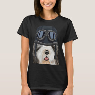Vintager Motorradhelm T-Shirt