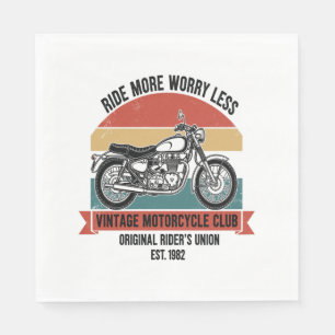 Vintager Motorradklub Est. 1982 Serviette